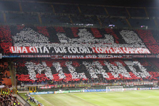 Le 10 Coreografie Più Belle Degli Ultras Del Milan